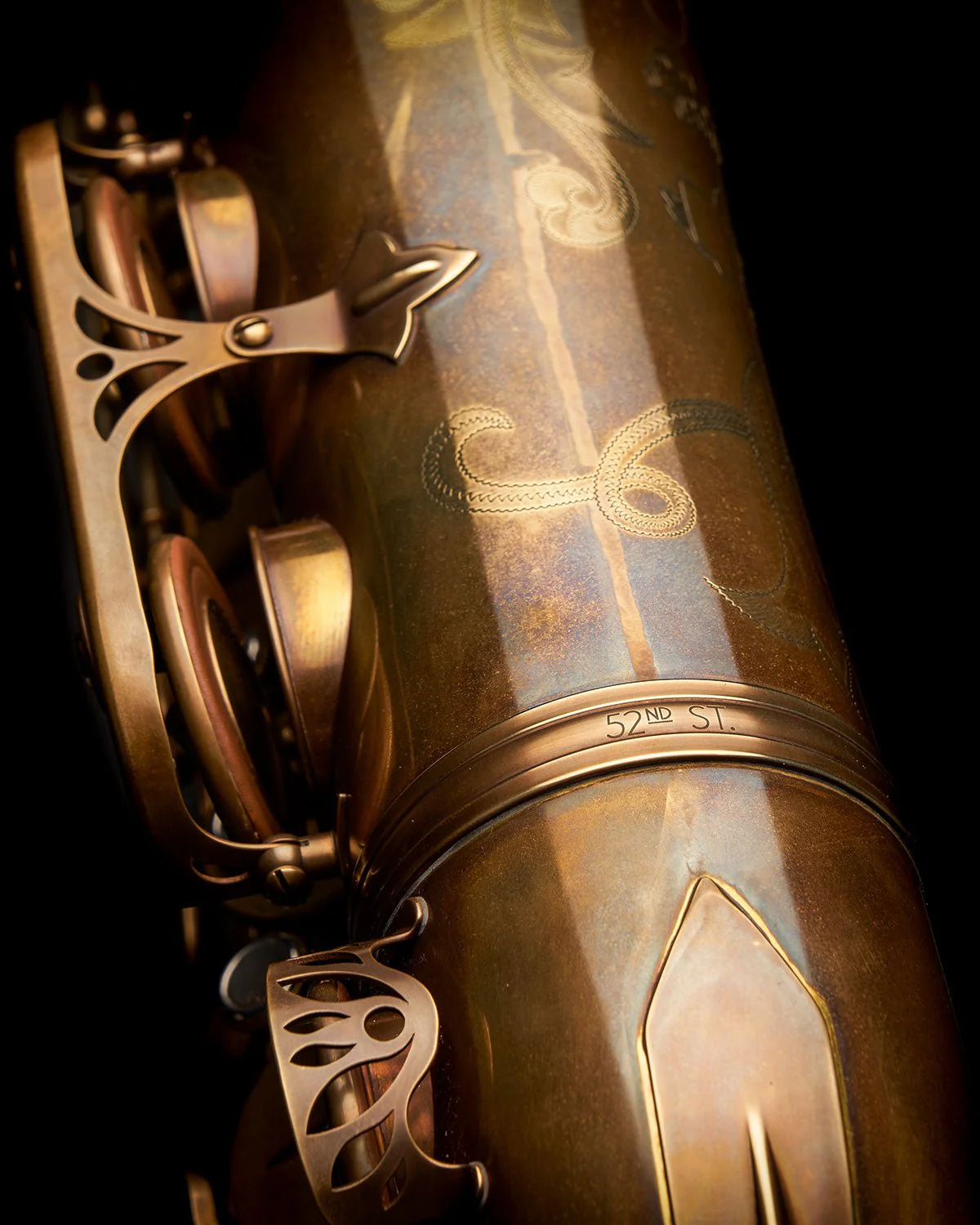 Eastman 52nd Street - ETS852 DS Mechanism - Tenor Saxophone - Image 4