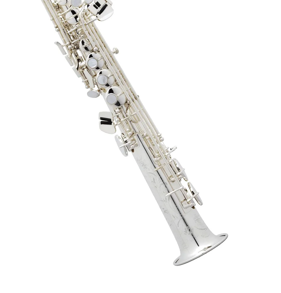 Selmer Paris SA80 Series II Soprano Saxophone - Jubilee - Silver Plated - Image 3