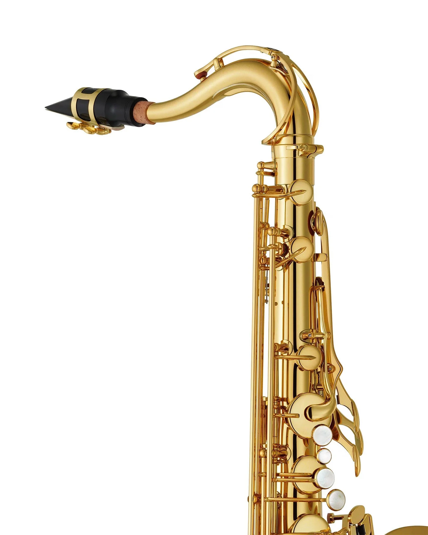 Yamaha YTS-480 - Tenor Saxophone - Gold Lacquer - Image 3